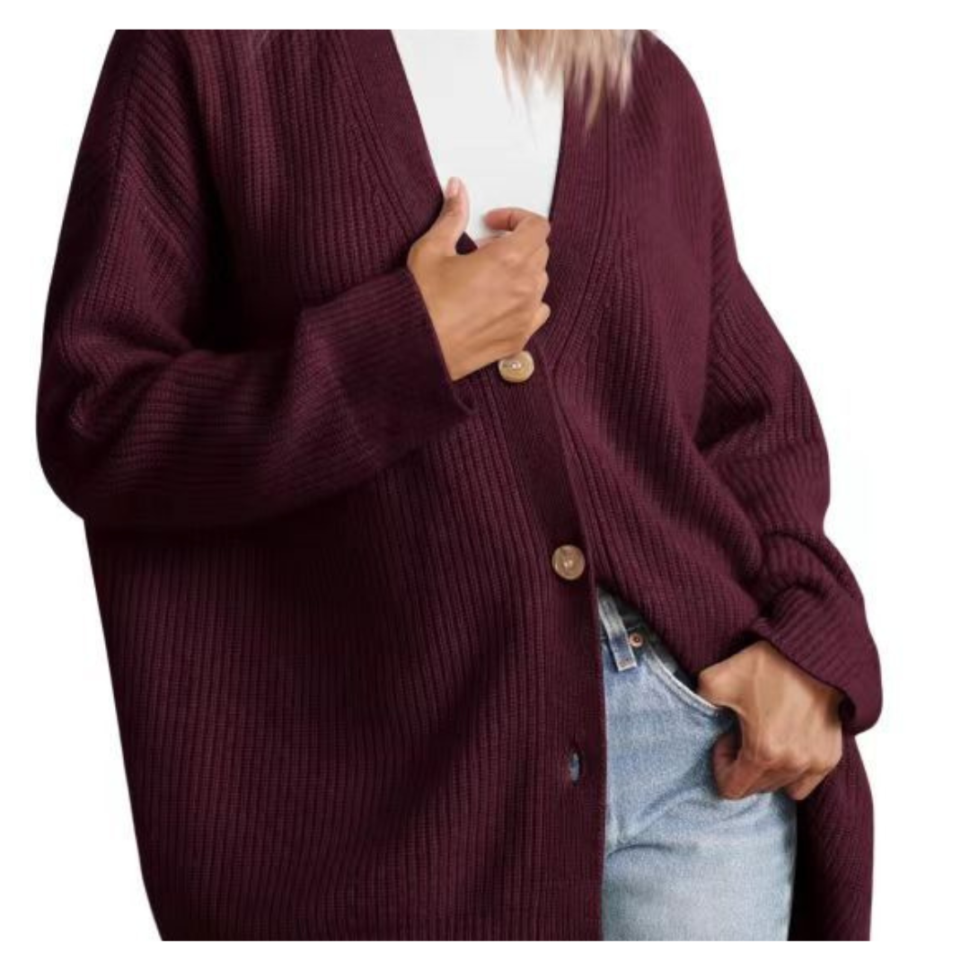 Gilet douillet en maille pour femme | Hiver chaud