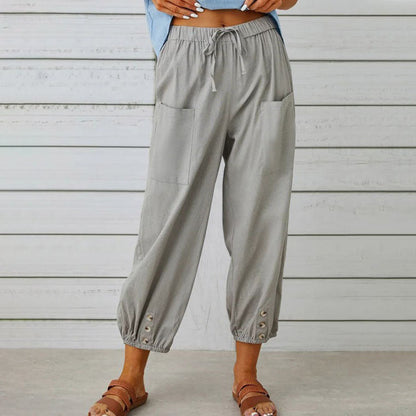 Pantalon Large décontracté femme