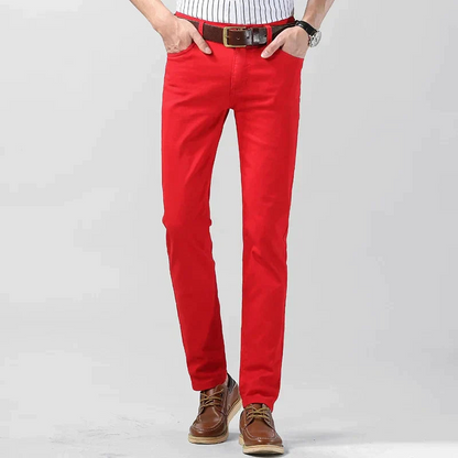 Pantalon Chino Décontracté Homme