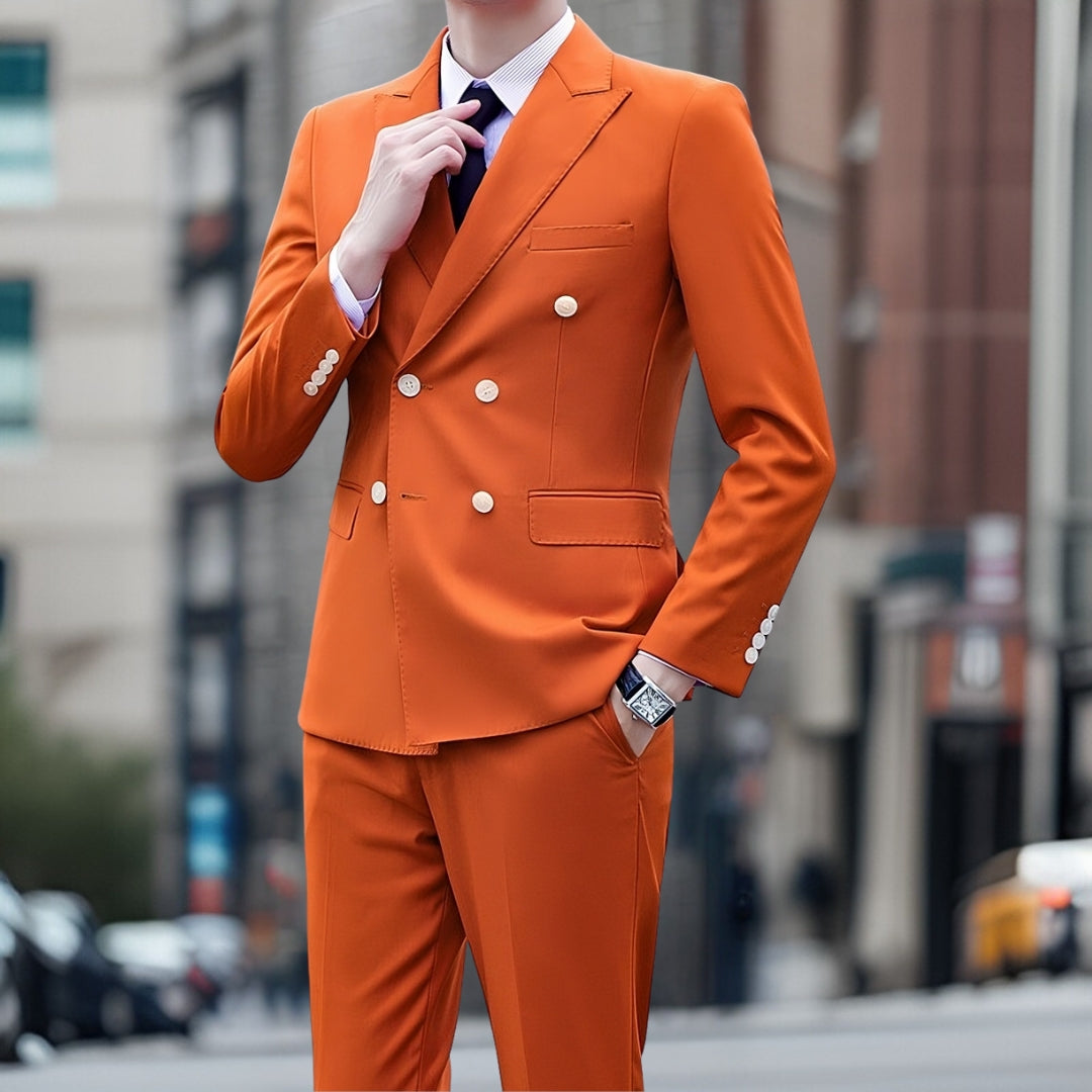 Costume Élégant Mariage Homme 2 Pièces Été
