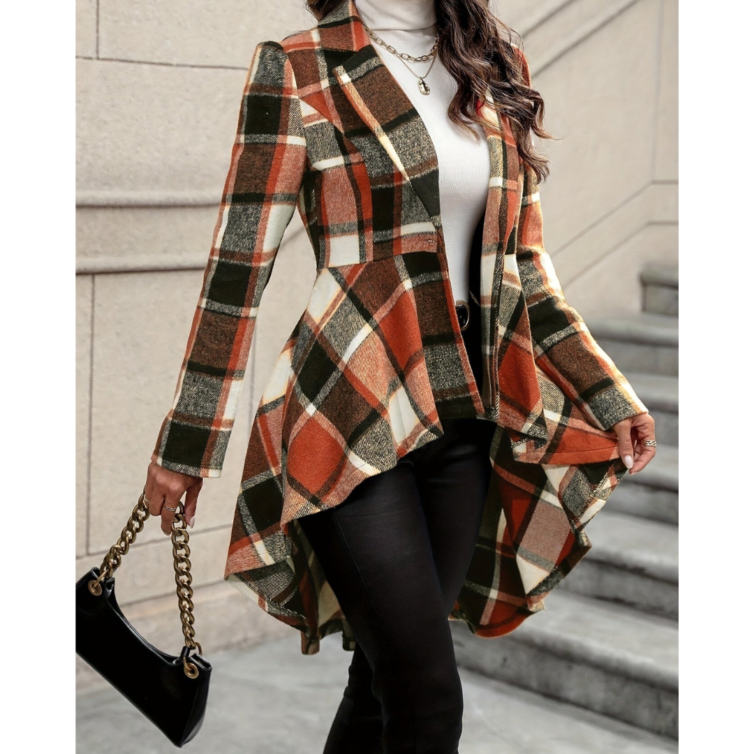 Veste carREAUX femme Hiver Chic - LuxeStyle