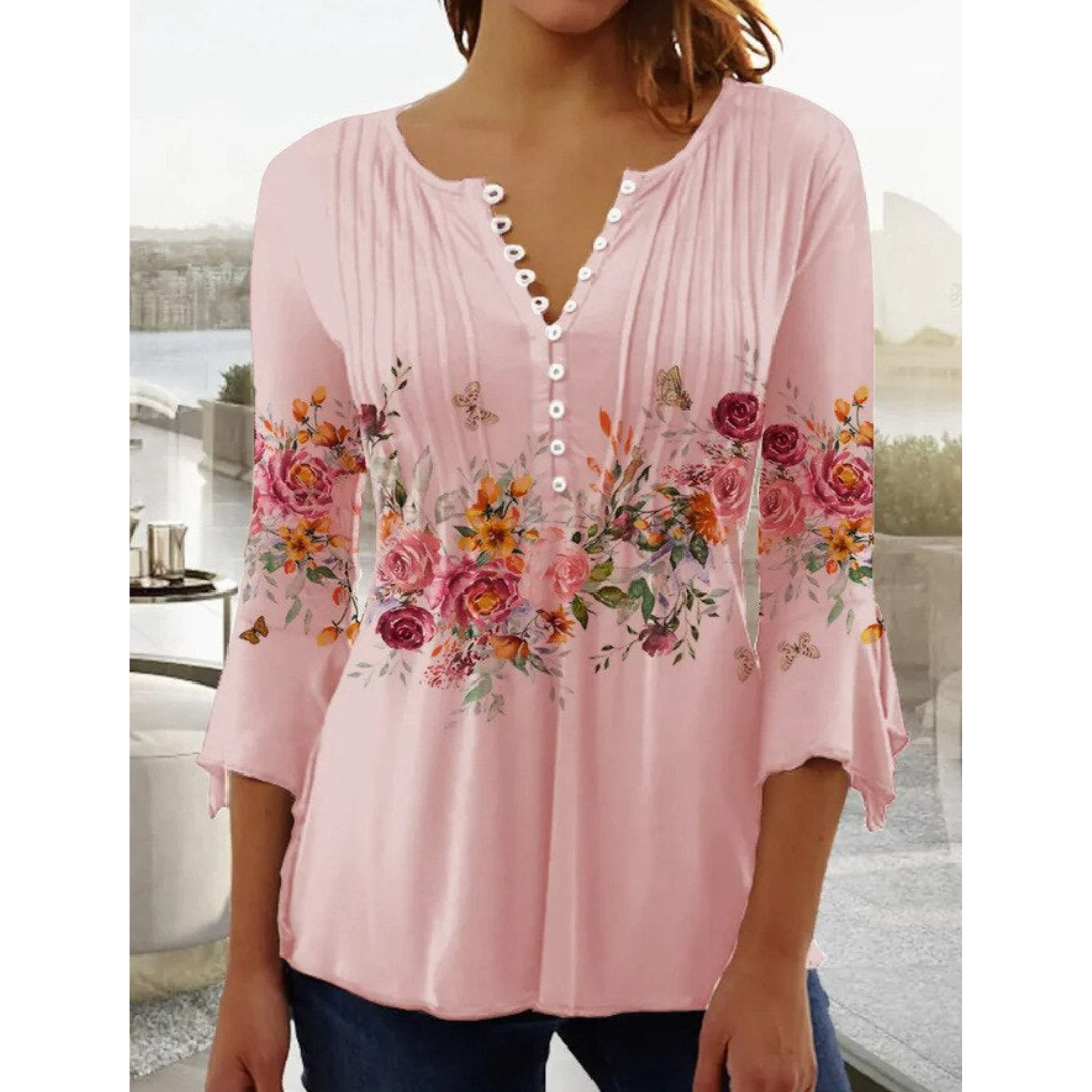 Chemisier Femme Chic Col Décolleté