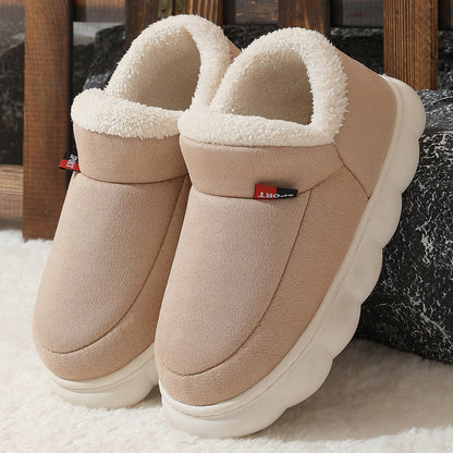 Bottines Femme Hiver Confortable en Peluche
