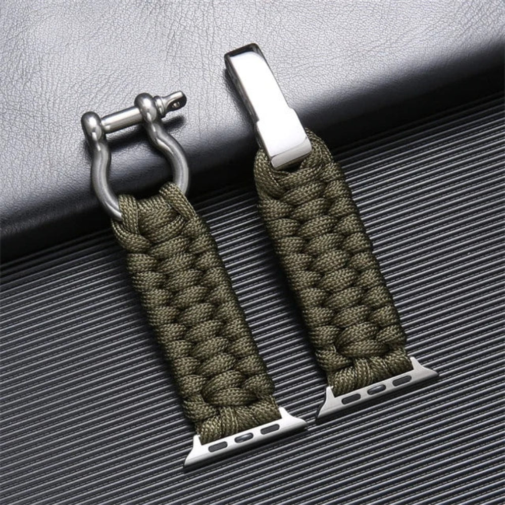 Bracelet paracorde ajustable, robuste et chic pour montre