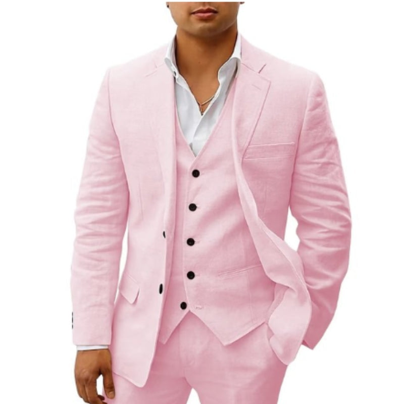 Costume Homme Élégant Trois Pièces Classique