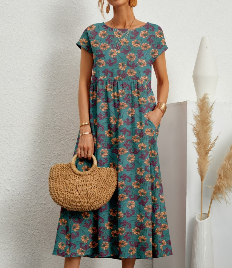 EleganceVirgine™ – Robe Femme Longue Chic pour Soirées Élégantes
