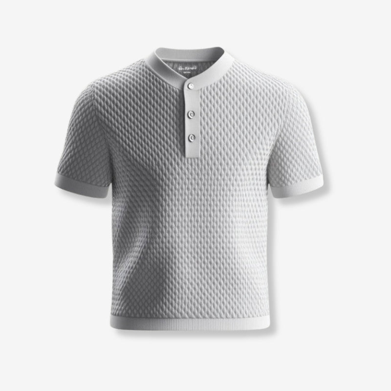 Chemise Slim Fit Manches Courtes Boutons