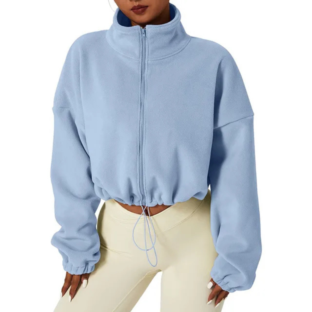 Veste Polaire Élégante Femme Hiver