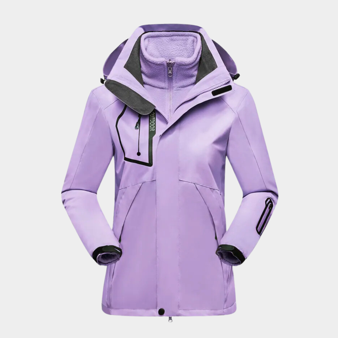 Manteau Femme Long Imperméable Étanche