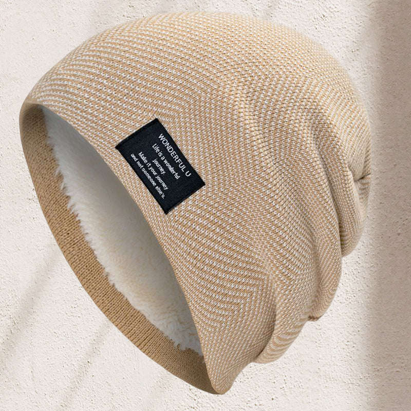 Bonnet Tricoté Douillet Hiver pour Adulte