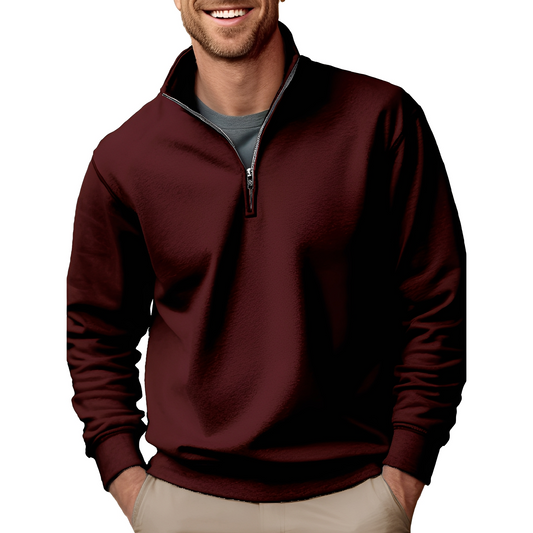 Pull Élégant Zippé Homme Pour Tous Les Jours - LuxeStyle