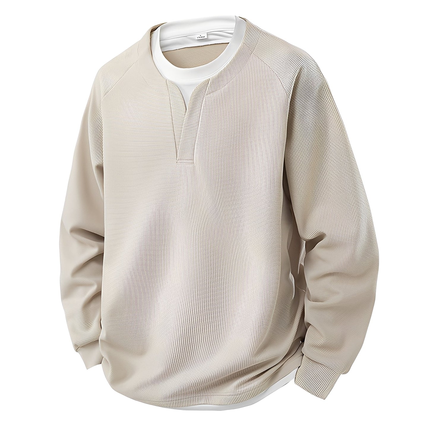 Pull Gaufré Chic Pour Homme