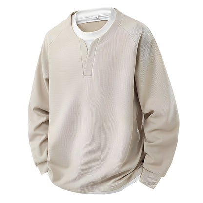 Pull Gaufré Chic Pour Homme