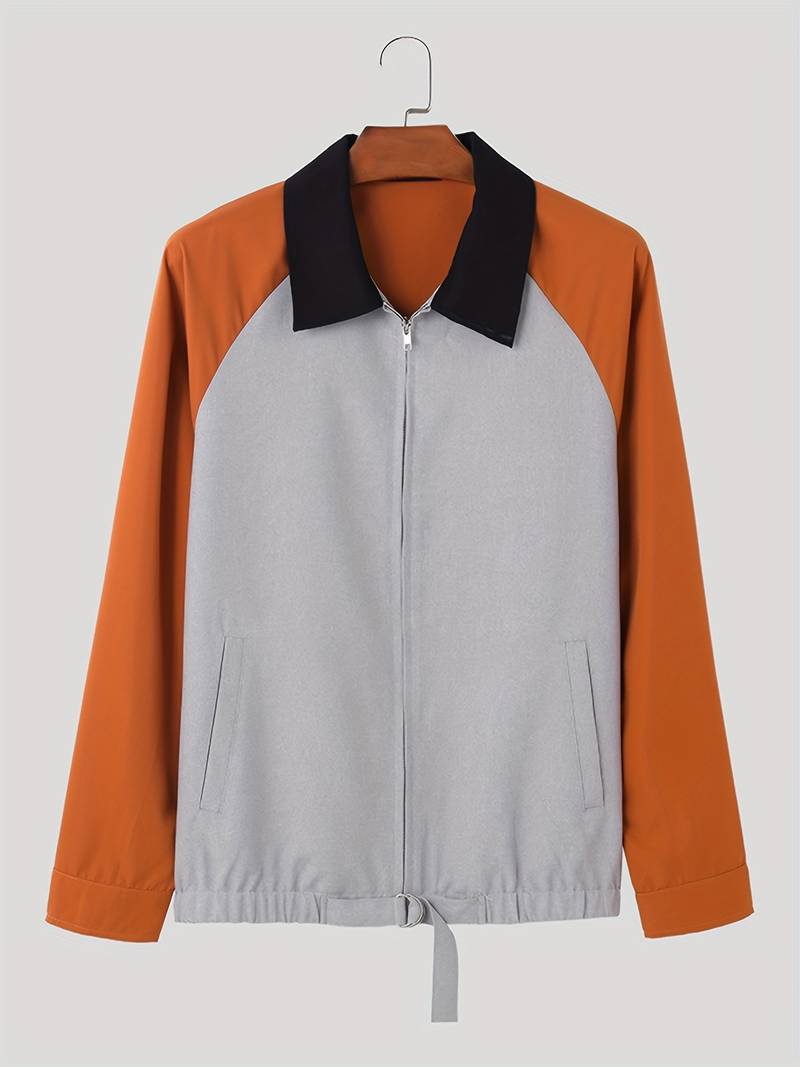 Veste Casual Élégante pour Homme à Fermeture Éclair