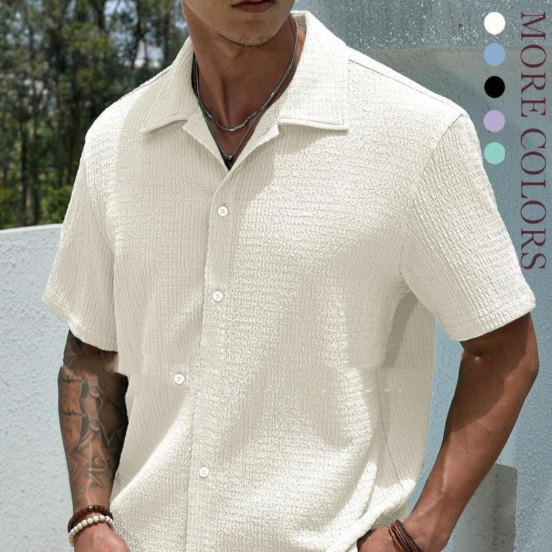 Chemise Homme Décontractée Été - LuxeStyle