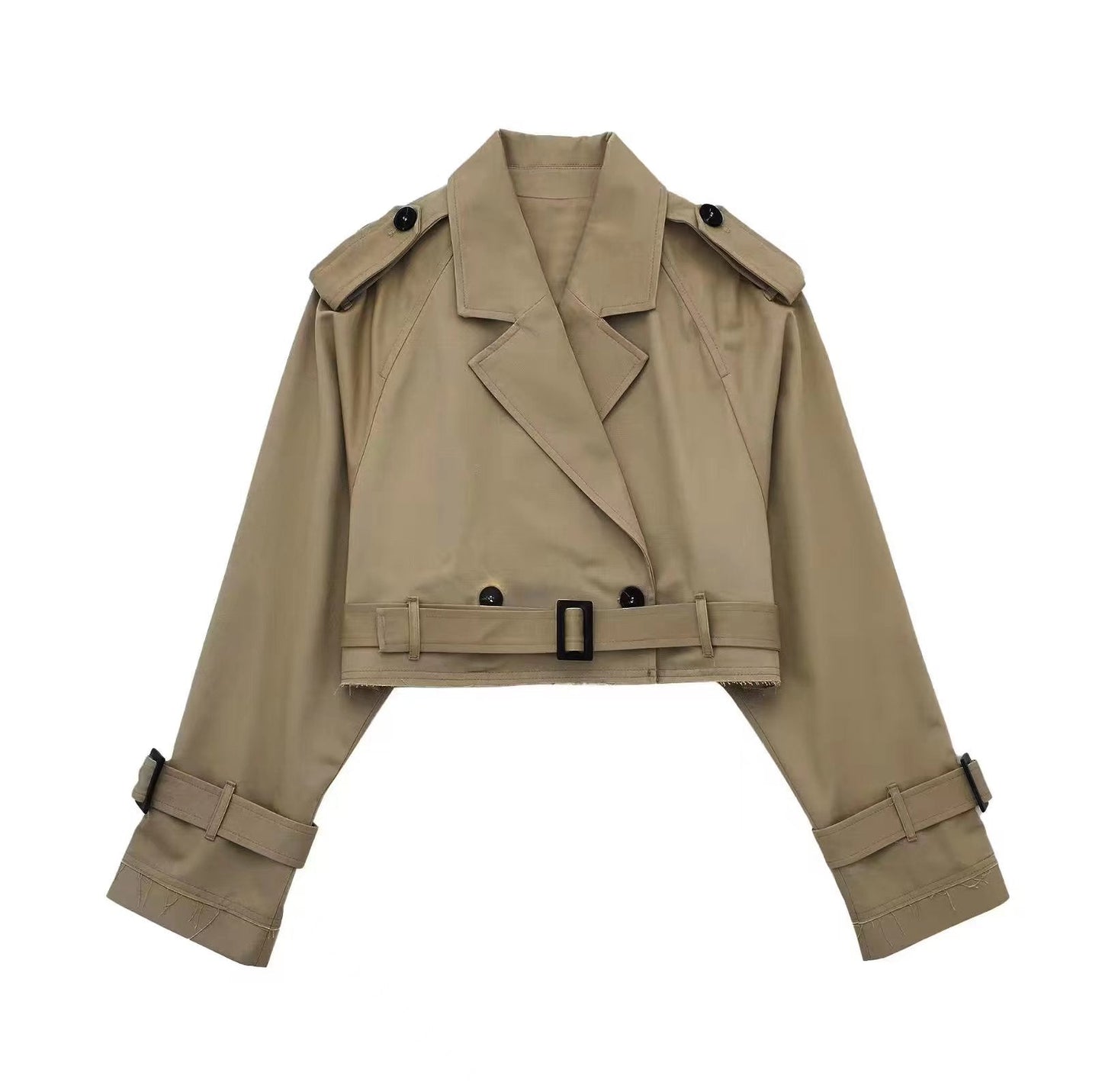 Manteau Long Élégant pour Femme avec Ceinture