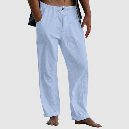 Pantalon Lin Relaxed pour Homme Bureau