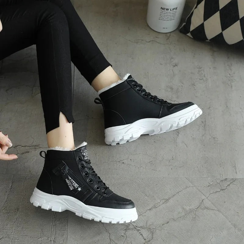 Bottes Hiver Chaudes et Élégantes Imperméables - LuxeStyle