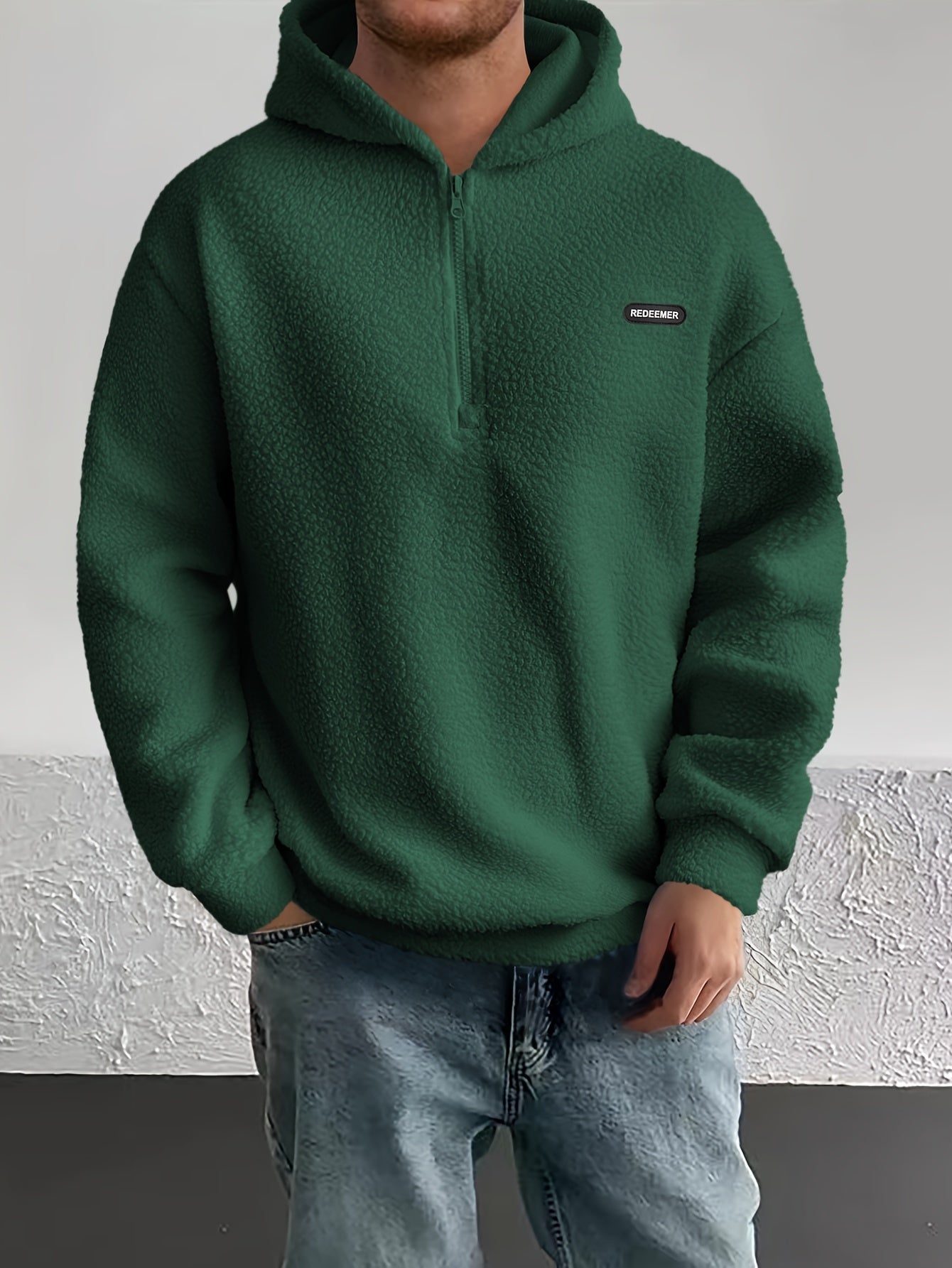 Sweat à Capuche Epais pour Homme Hiver