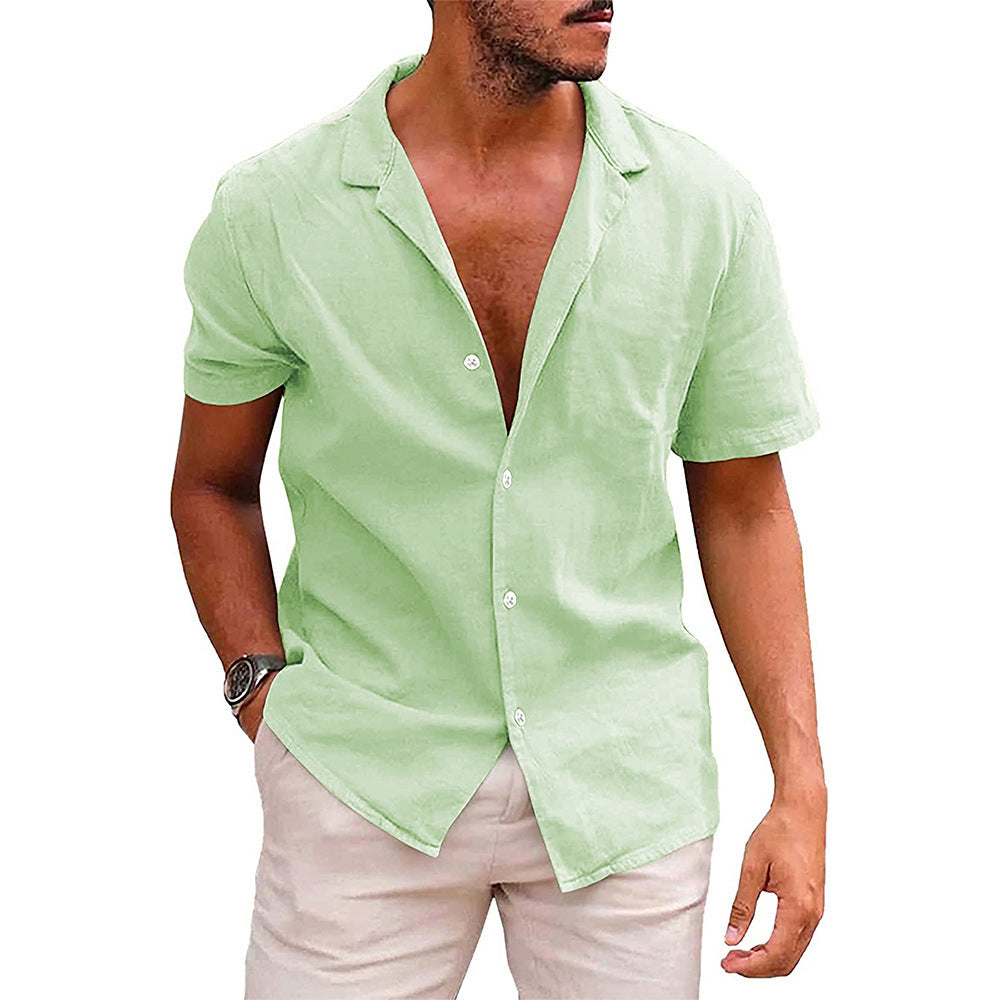 Chemise Homme Manches Courtes Chic