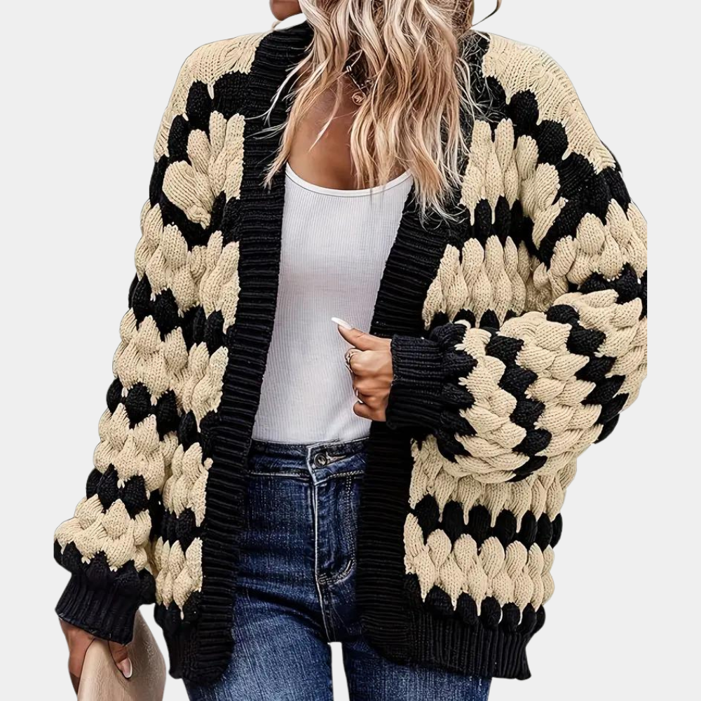 DONNA - Cardigan Chaud pour Femmes