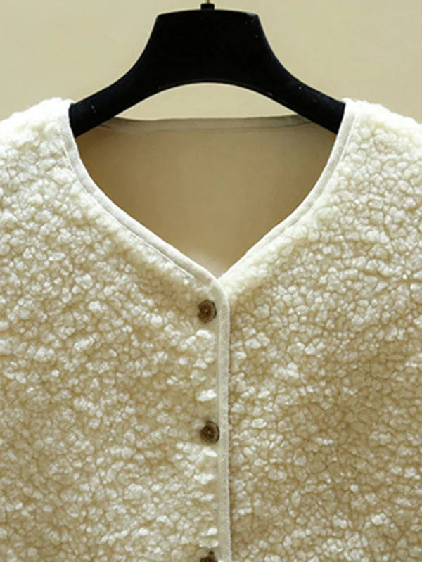 Gilet décontracté et douillet pour femme | Veston léger - LuxeStyle