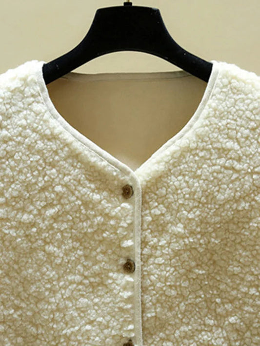 Gilet décontracté et douillet pour femme | Veston léger - LuxeStyle