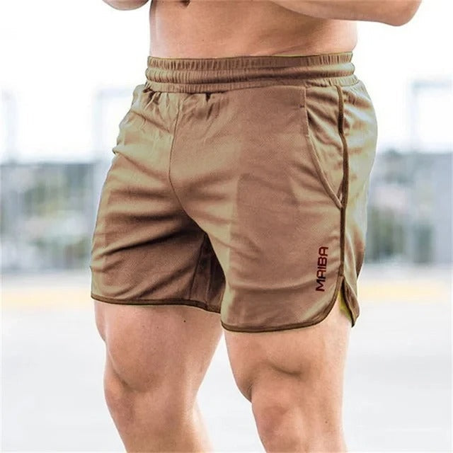 Short de sport homme pourpre confort