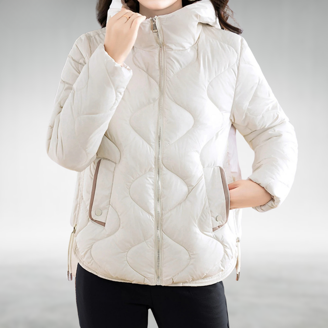 Doudoune Élégante à Capuche pour Femme | Parfaite pour l'Hiver