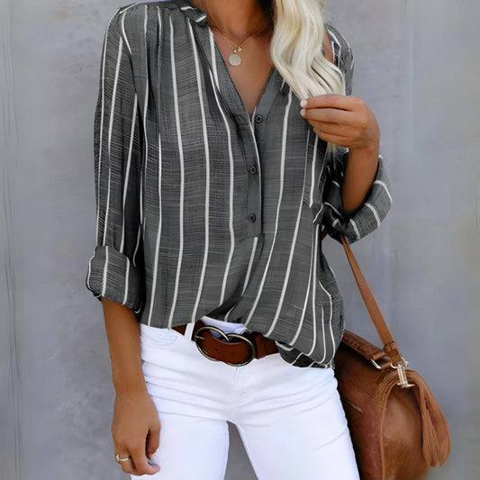 Blouse Femme à Rayures Mode - luxestyle