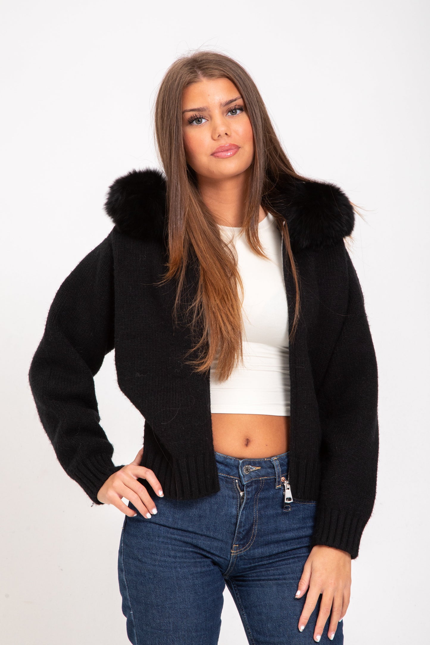 Veste Féminine Zippée Élégante pour Automne