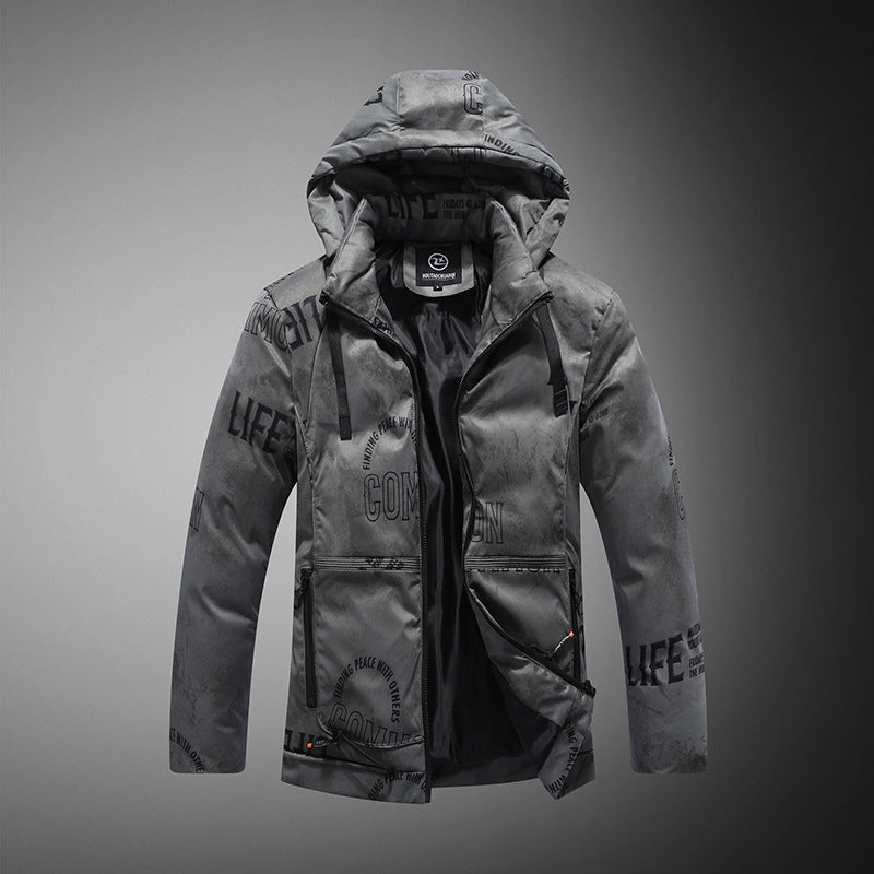 Veste Hivernale Homme Capuche et Poches multiples