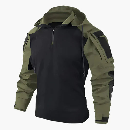 Veste de Chasse Polycoton avec Poches Multiples pour Homme - LuxeStyle
