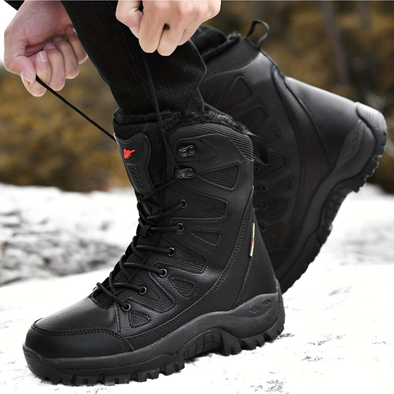 Bottes Hiver Homme Chaudes et Robustes