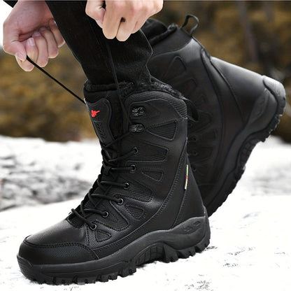 Bottes Hiver Homme Chaudes et Robustes