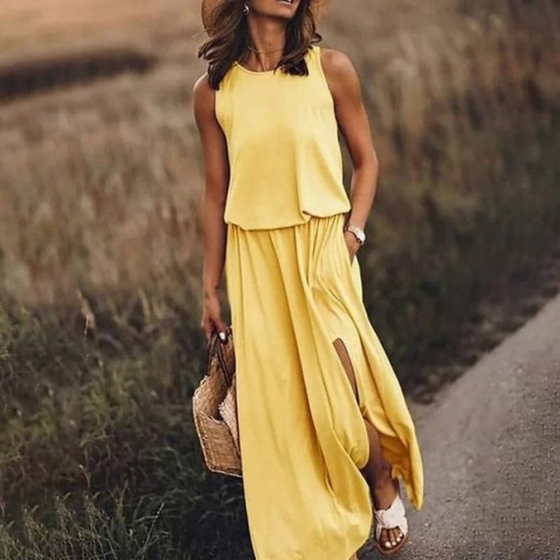 Robe Bohème Chic Longue pour Femme