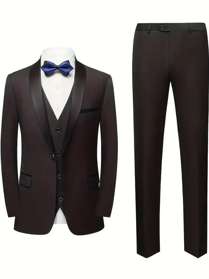 Costume Homme 3 Pièces Élégant Pour Mariage