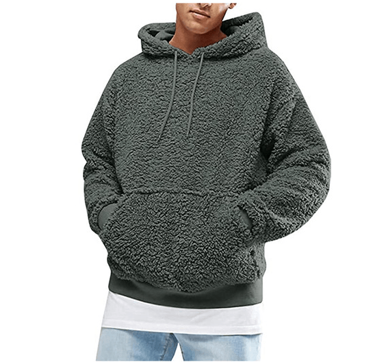 Pull à Capuche Homme Hiver Chaud