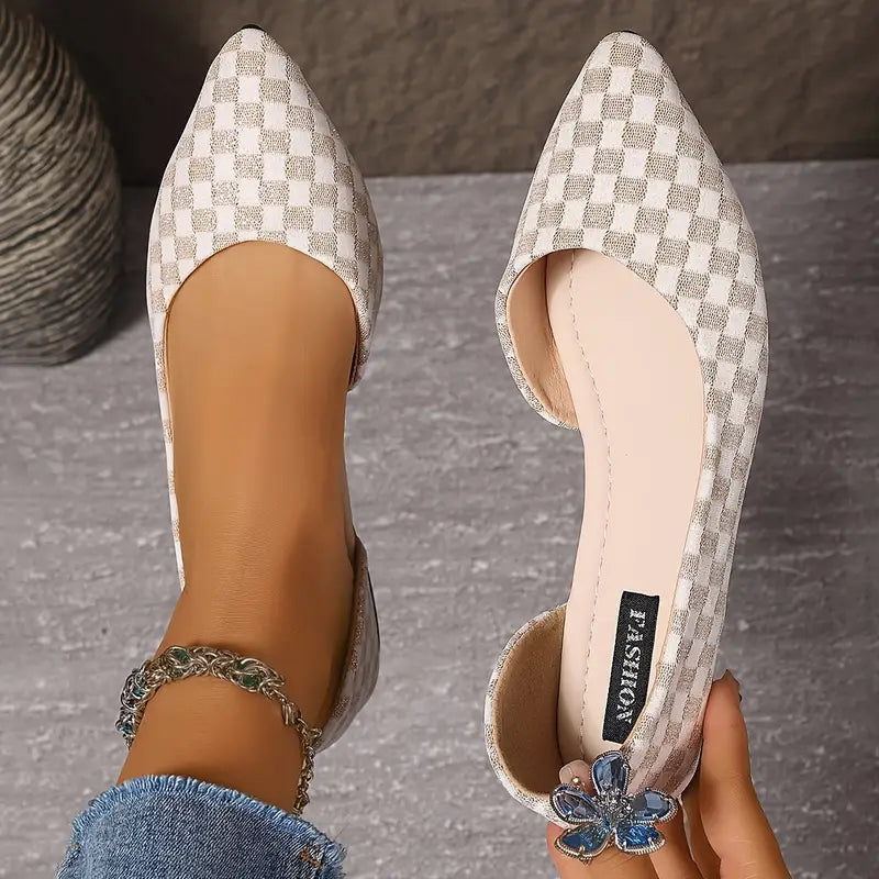 Chaussures Femmes Élégantes à Bout Pointu