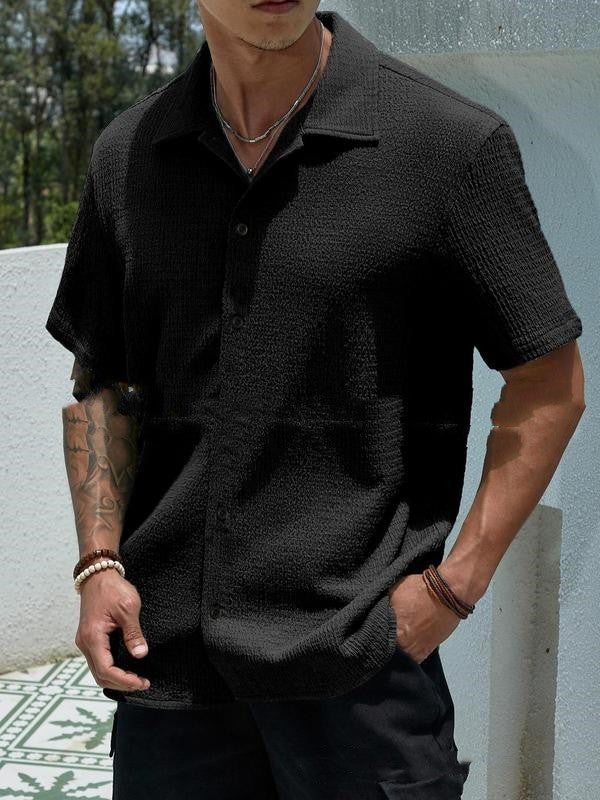 Chemise Homme Décontractée Été