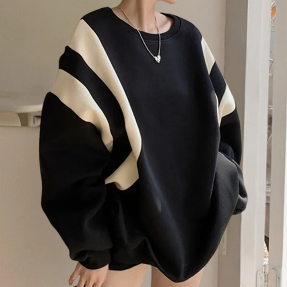 ELIANY - Sweat-shirt Tendance et Ample pour Femmes