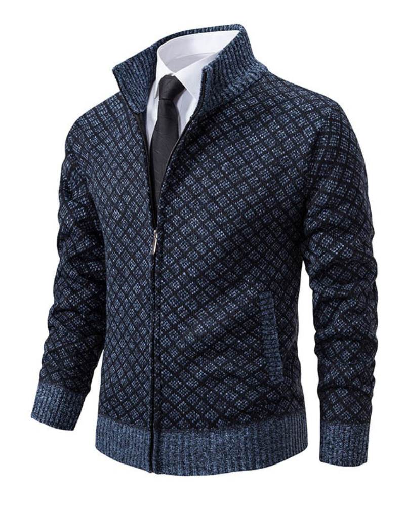 Veste zippée confortable et tendance pour hiver