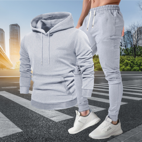 Tenue de sport homme décontractée 2 pièces