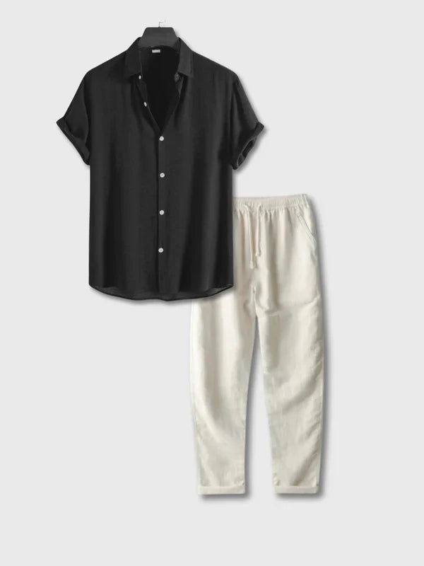 Costume D’été Élégant Pour Homme