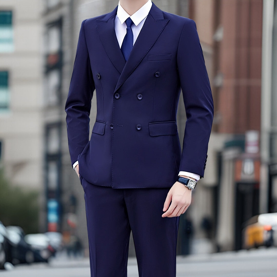 Costume Élégant Mariage Homme 2 Pièces Été