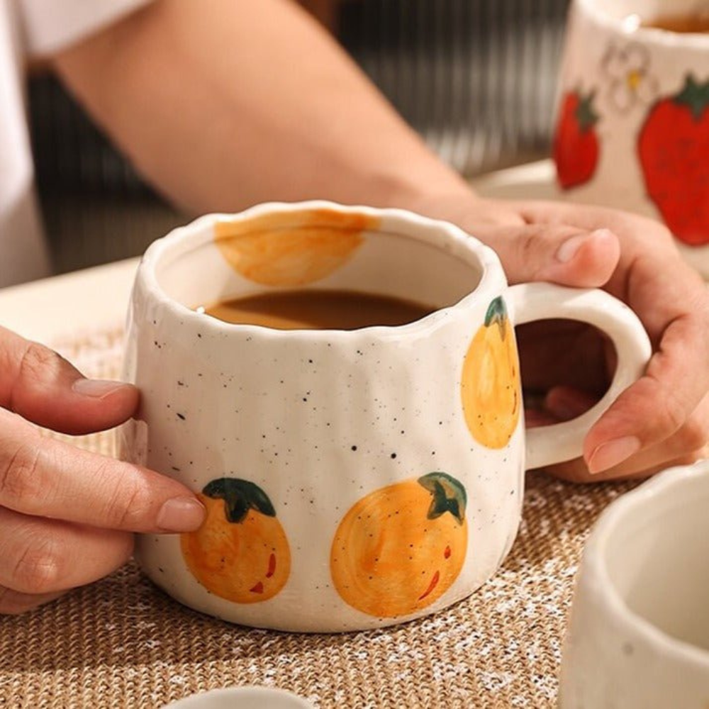 Tasse Colorée Fruits Amusante - LuxeStyle