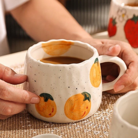 Tasse Colorée Fruits Amusante - LuxeStyle