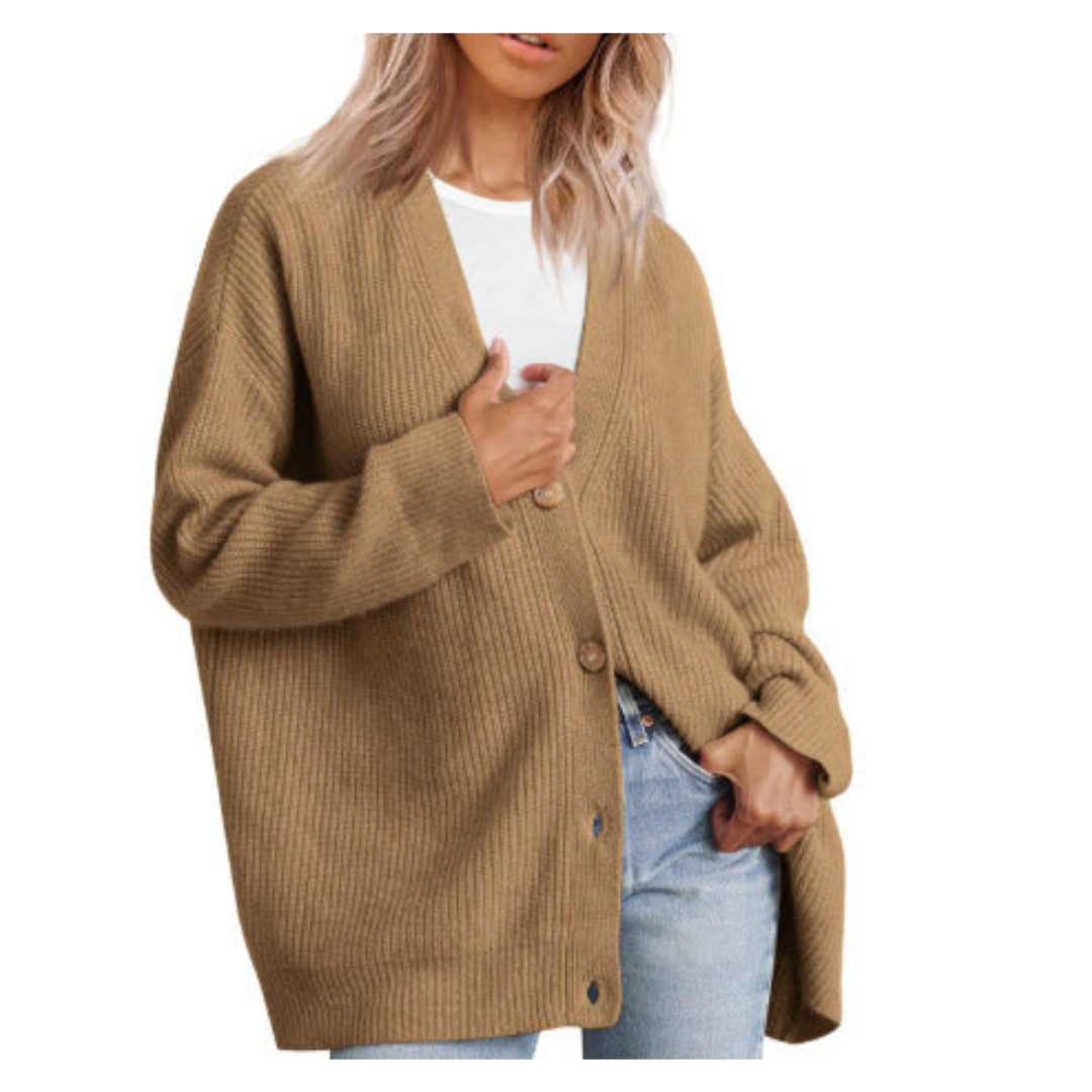 Gilet douillet en maille pour femme | Hiver chaud