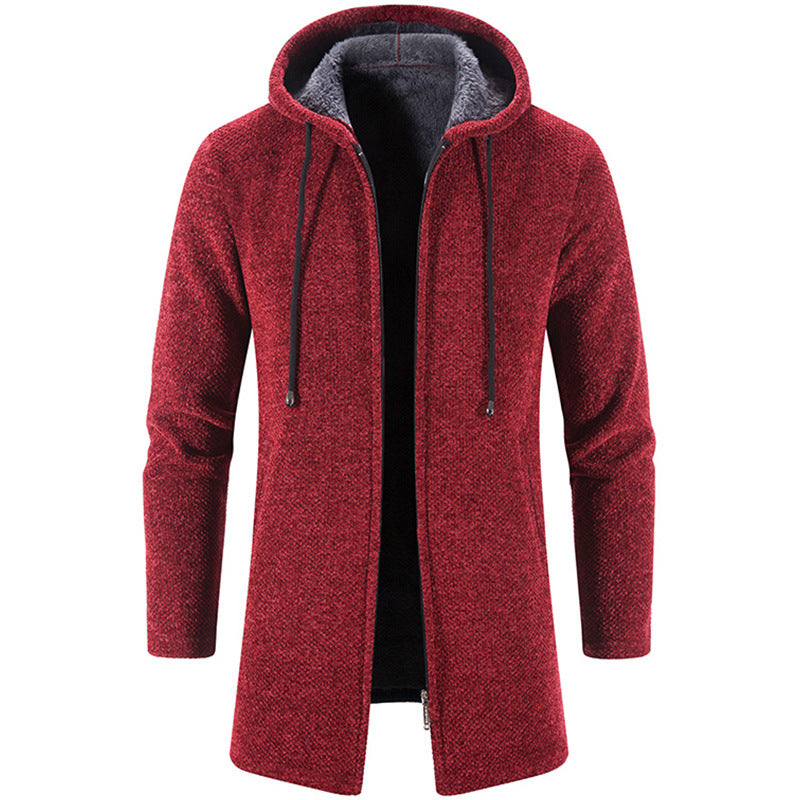 Veste Hiver Homme Polaire - Manteau Élégant et Chaud pour Froid