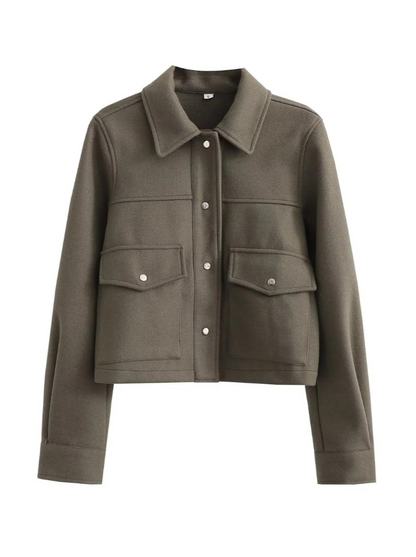 Veste Courte Féminine Parka